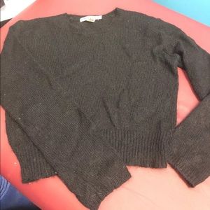 Club Monaco vintage black women’s crop sweater